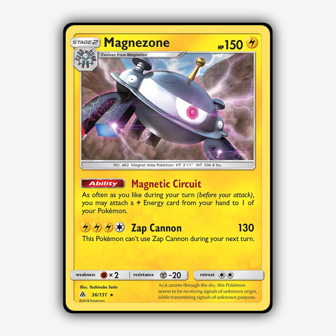 Magnezone 036/131 - Forbidden Light Set - Card Rug