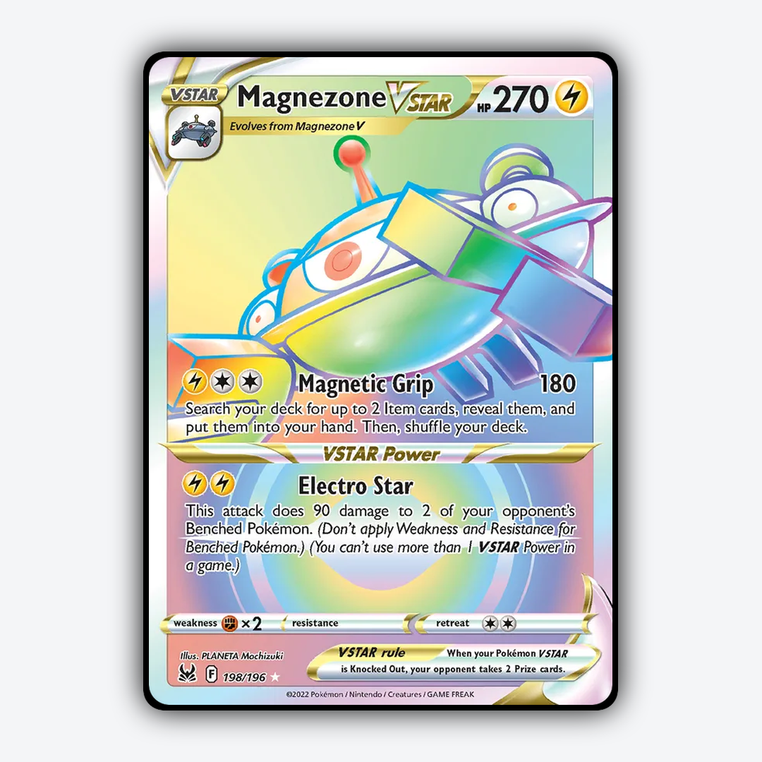 Magnezone VSTAR 198/196 - Lost Origin Set - Card Rug