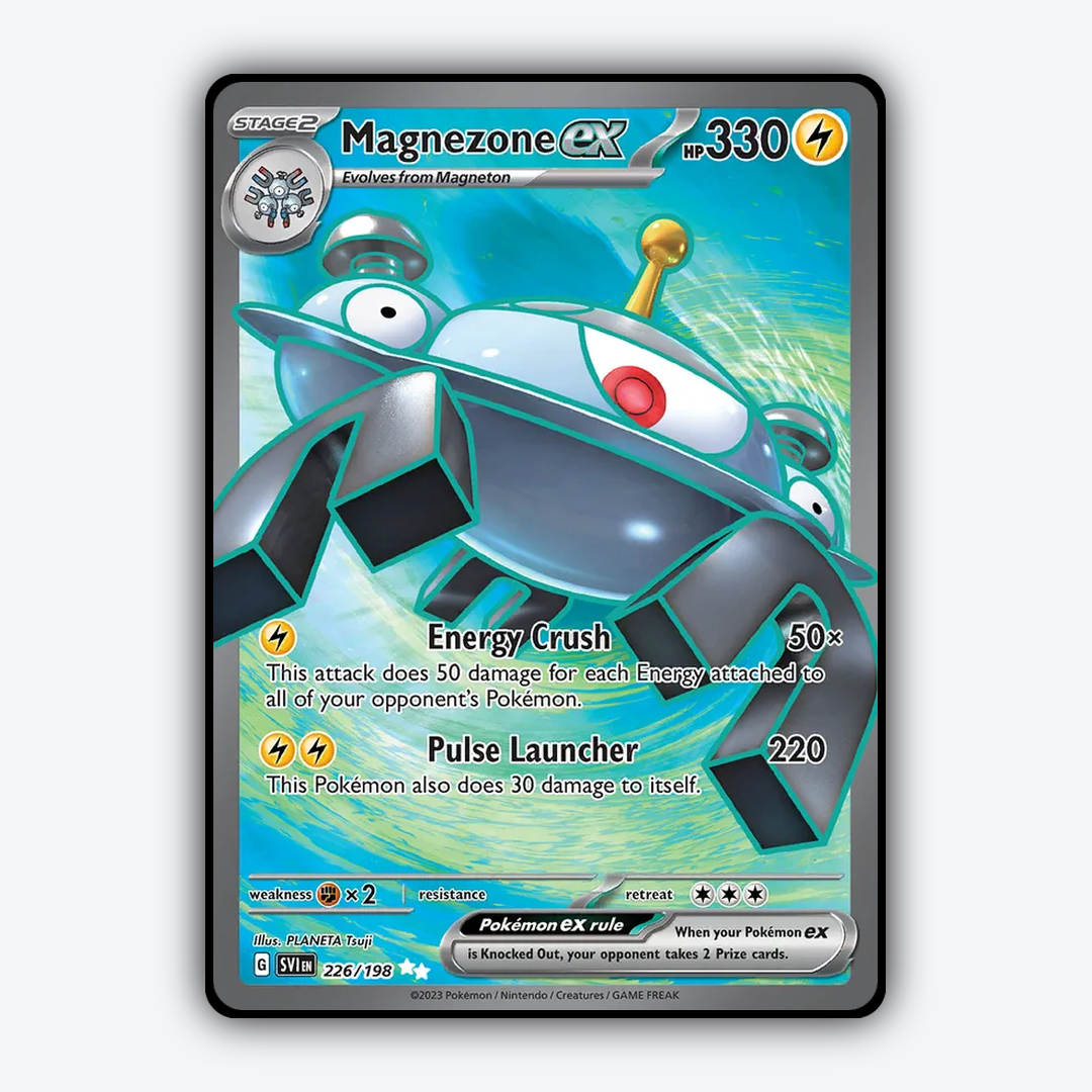 Magnezone ex 226/198 - Scarlet & Violet Set - Card Rug