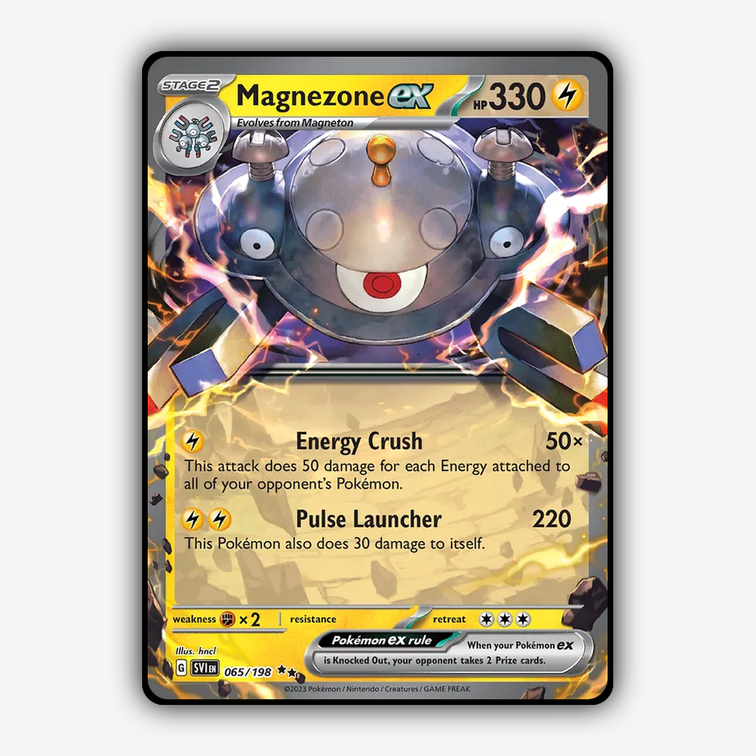 Magnezone ex 065/198 - Scarlet & Violet Set - Card Rug