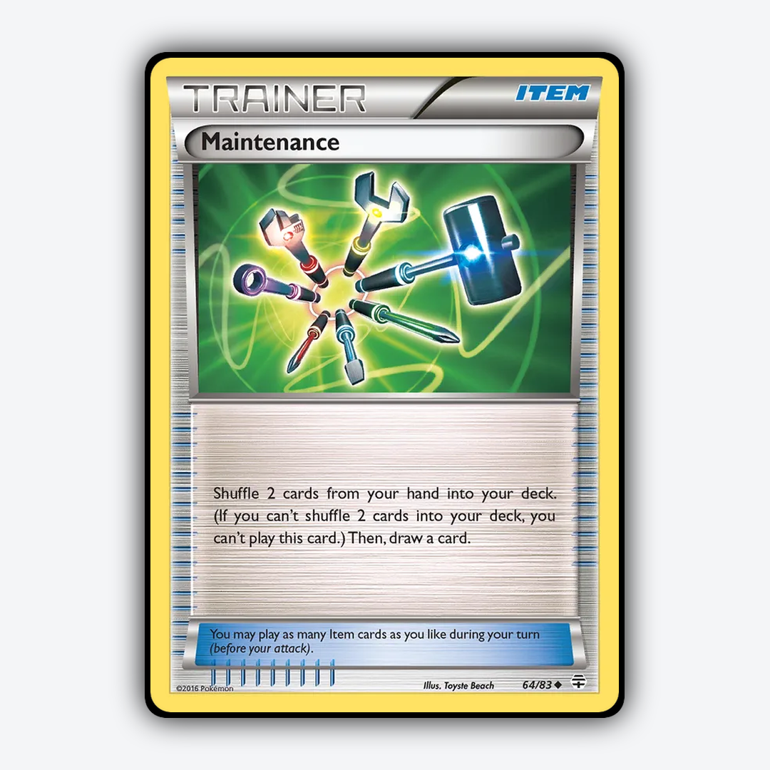 Maintenance 064/83 - Generations Set - Card Rug
