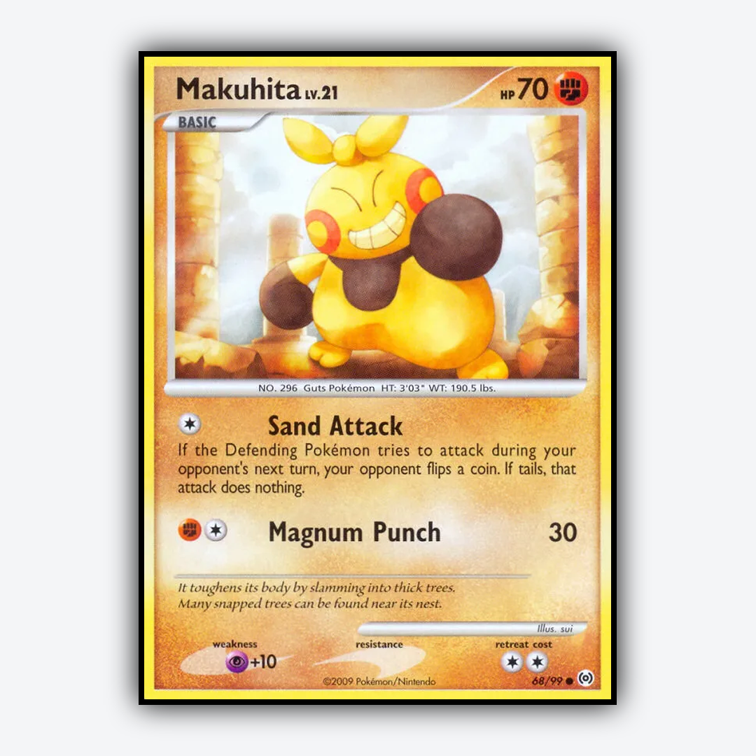 Makuhita 068/99 - Arceus Set - Card Rug