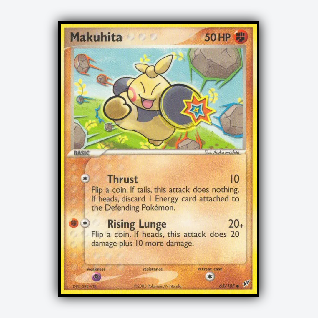 Makuhita 065/107 - Deoxys Set - Card Rug