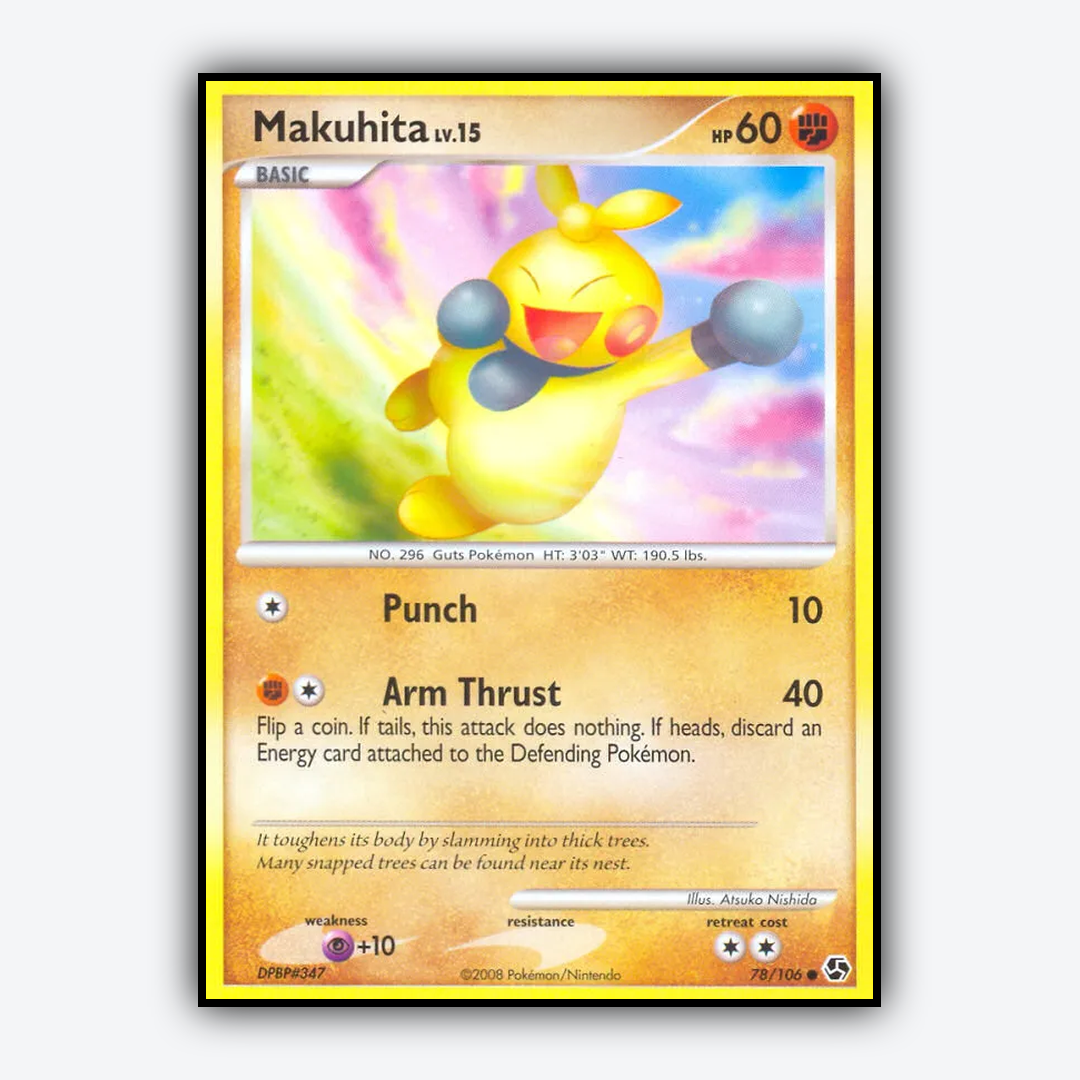Makuhita 078/106 - Great Encounters Set - Card Rug