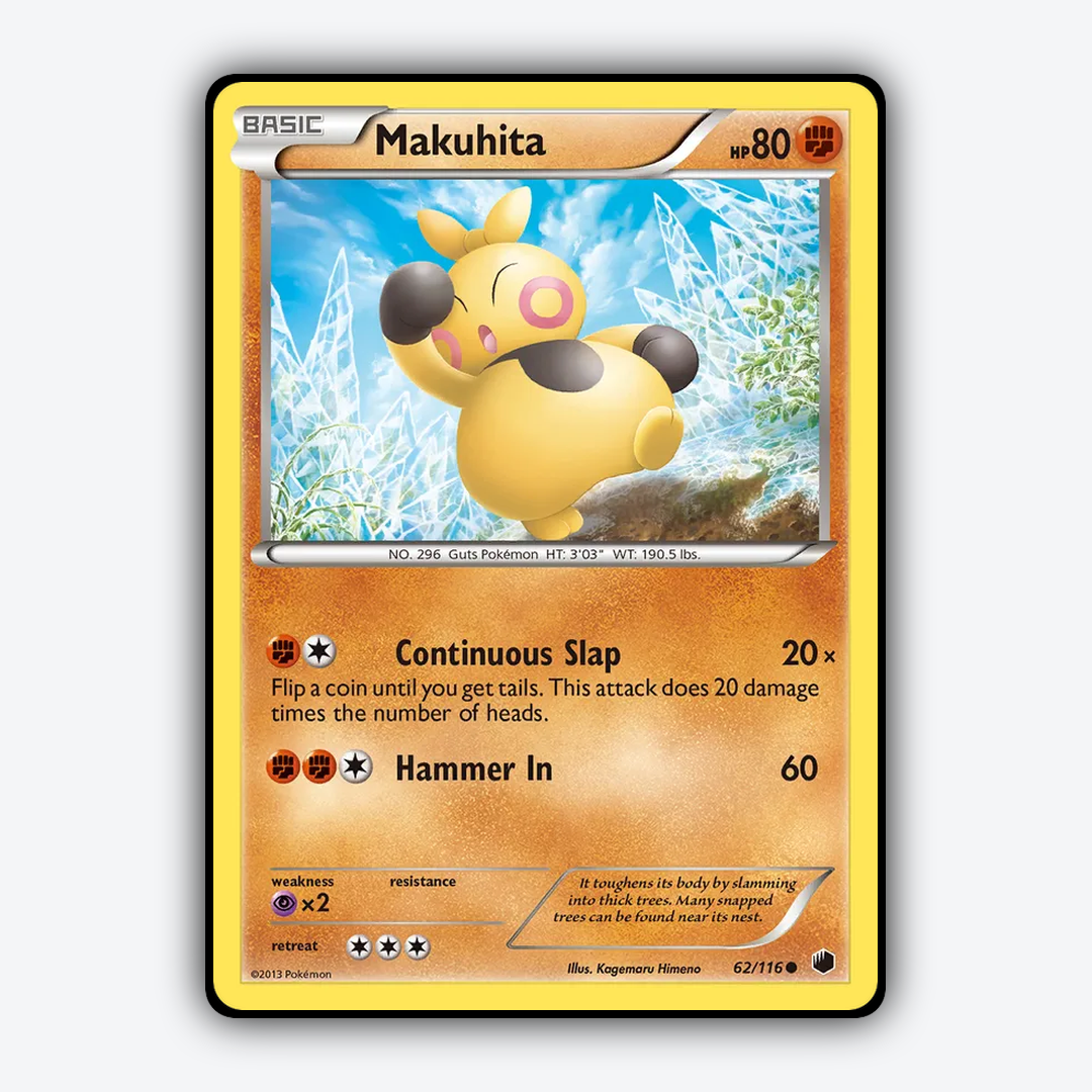 Makuhita 062/116 - Plasma Freeze Set - Card Rug