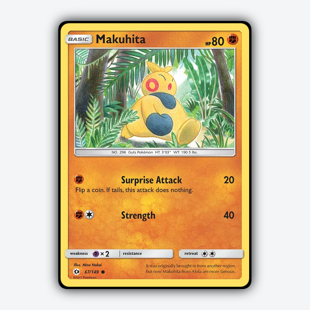 Makuhita 067/149 - Sun & Moon Set - Card Rug