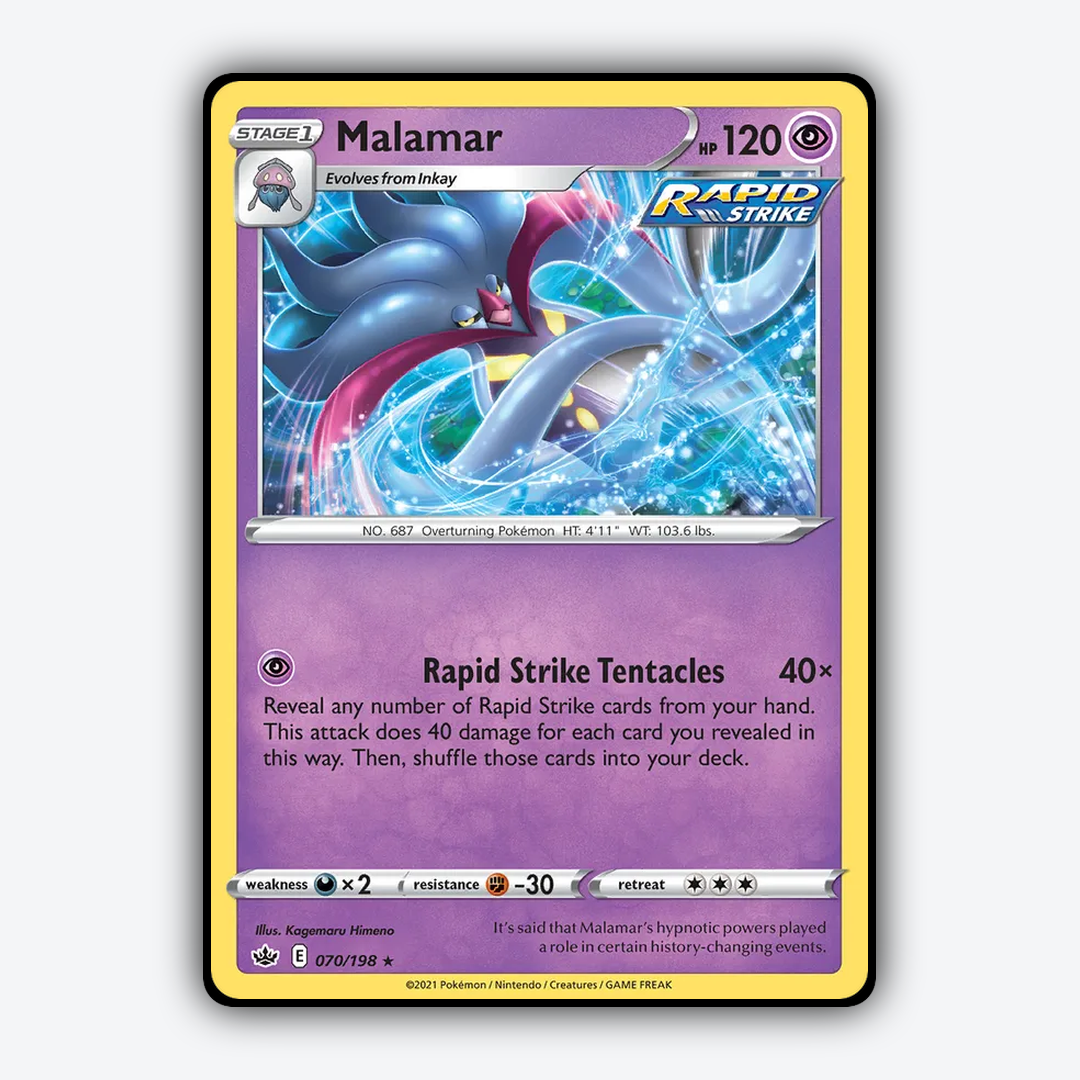 Malamar 070/198 - Chilling Reign Set - Card Rug
