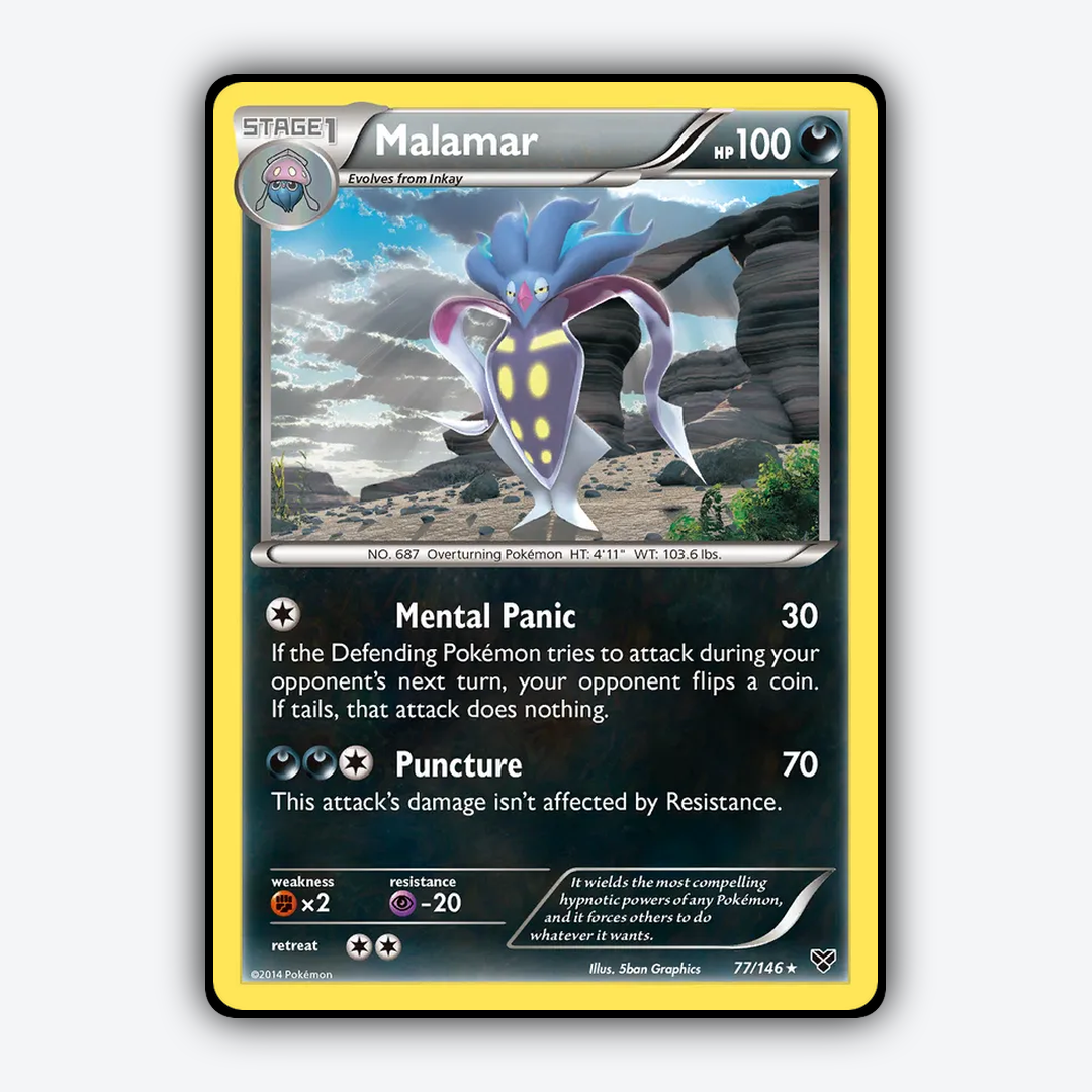 Malamar 077/146 - XY Set - Card Rug