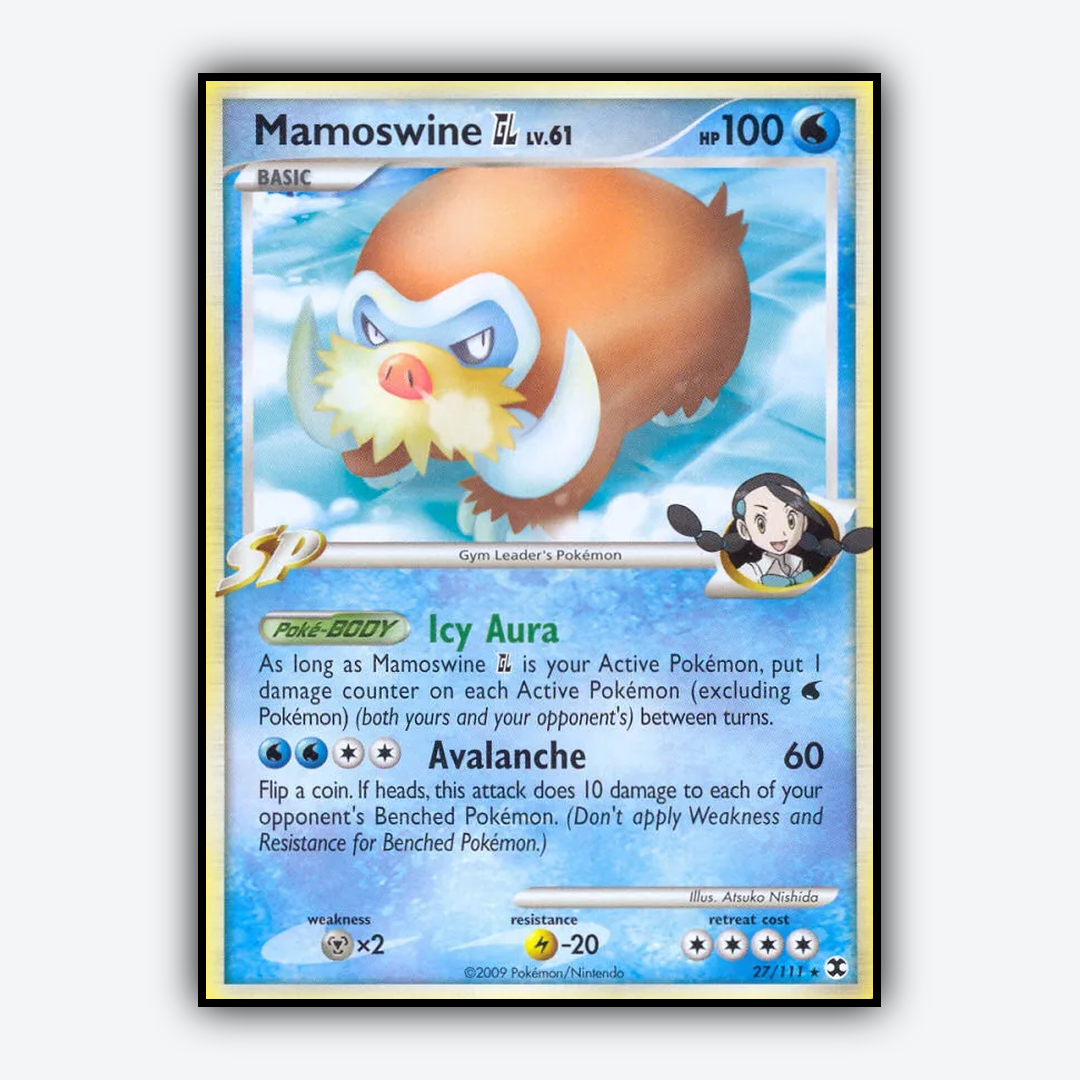 Mamoswine GL 027/111 - Rising Rivals Set - Card Rug