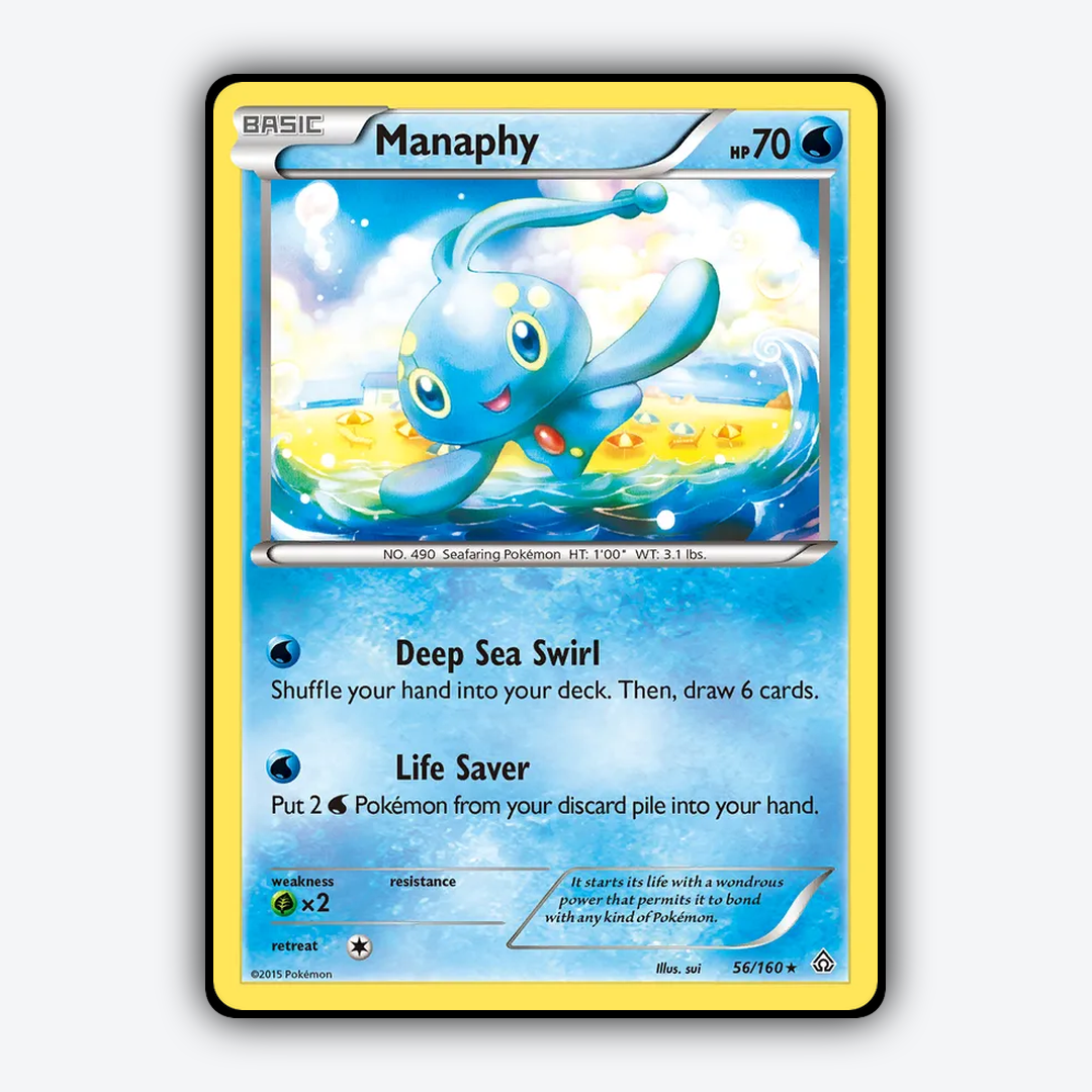 Manaphy 056/160 - Primal Clash Set - Card Rug