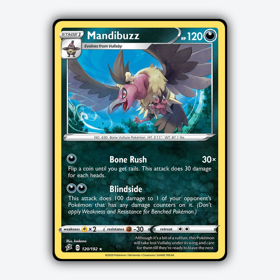 Mandibuzz 120/192 - Rebel Clash Set - Card Rug