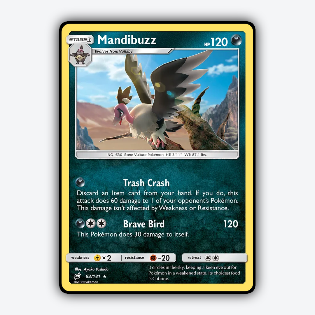 Mandibuzz 093/181 - Team Up Set - Card Rug