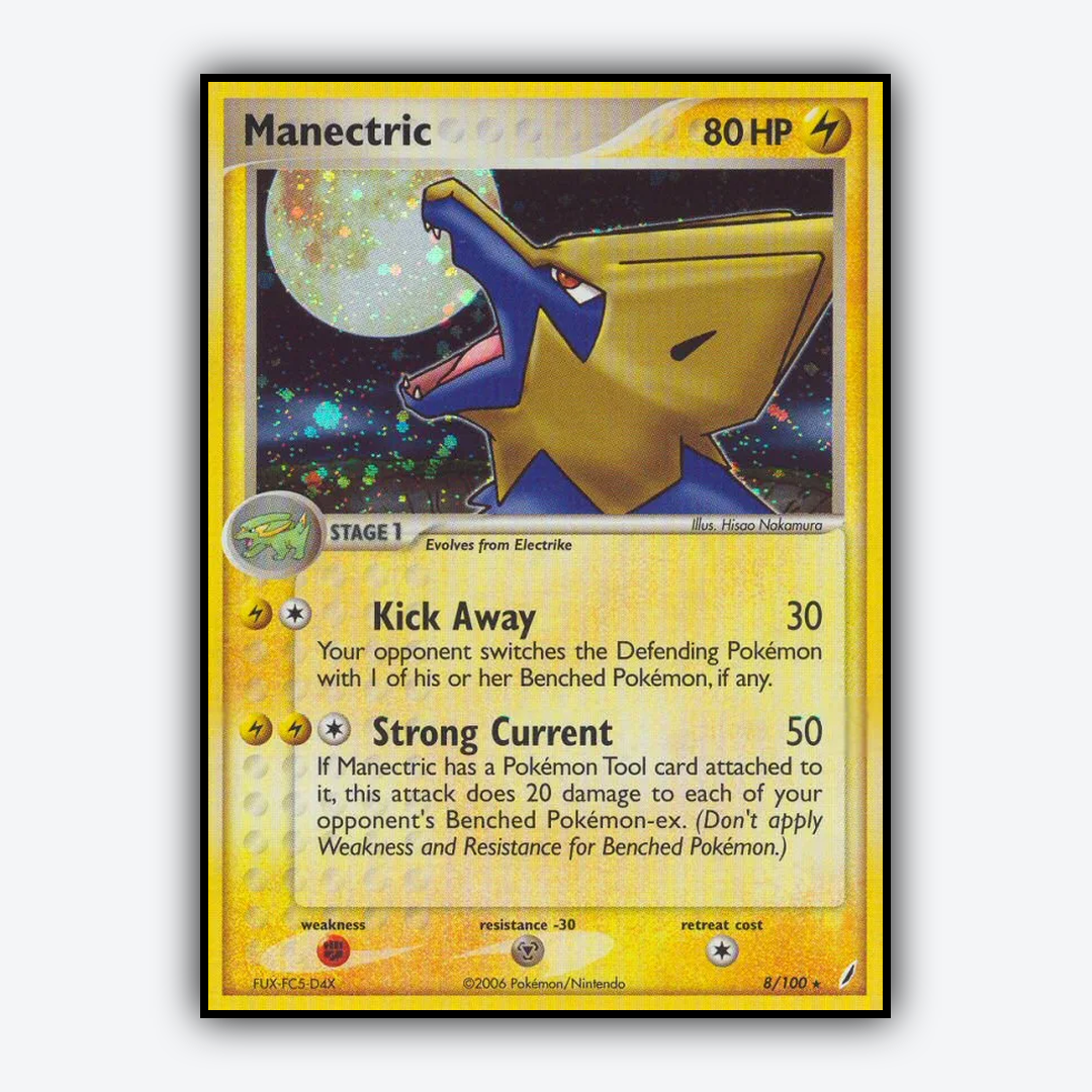 Manectric 008/100 - Crystal Guardians Set - Card Rug