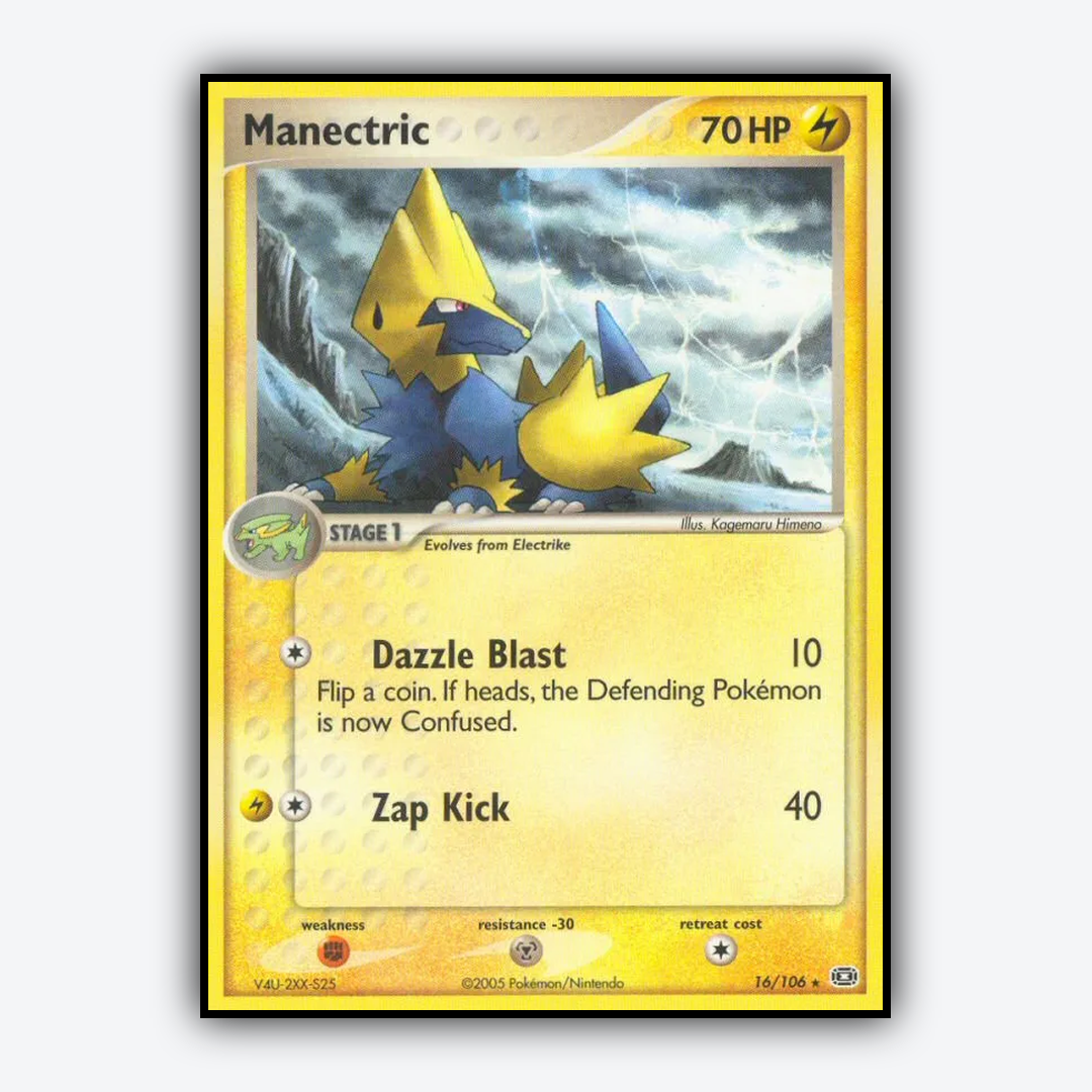 Manectric 016/106 - Emerald Set - Card Rug