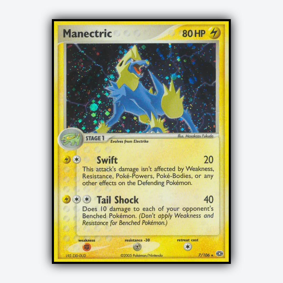 Manectric 007/106 - Emerald Set - Card Rug