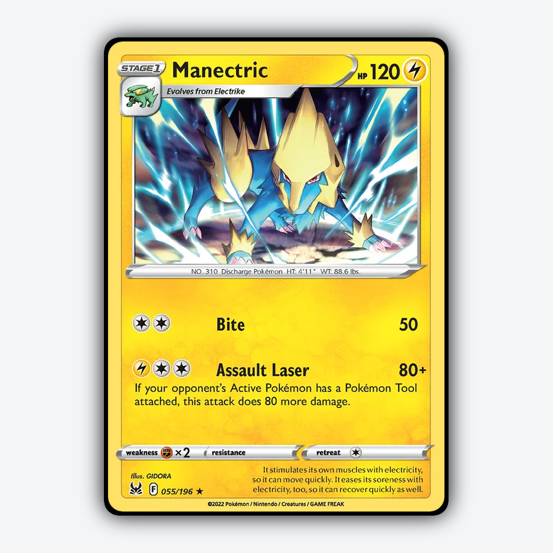 Manectric 055/196 - Lost Origin Set - Card Rug