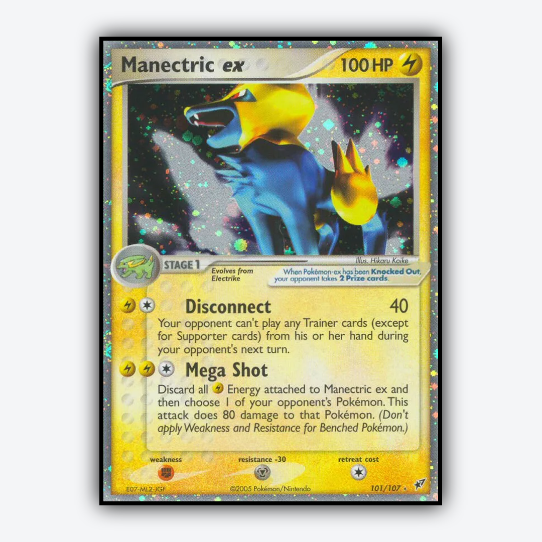 Manectric ex 101/107 - Deoxys Set - Card Rug