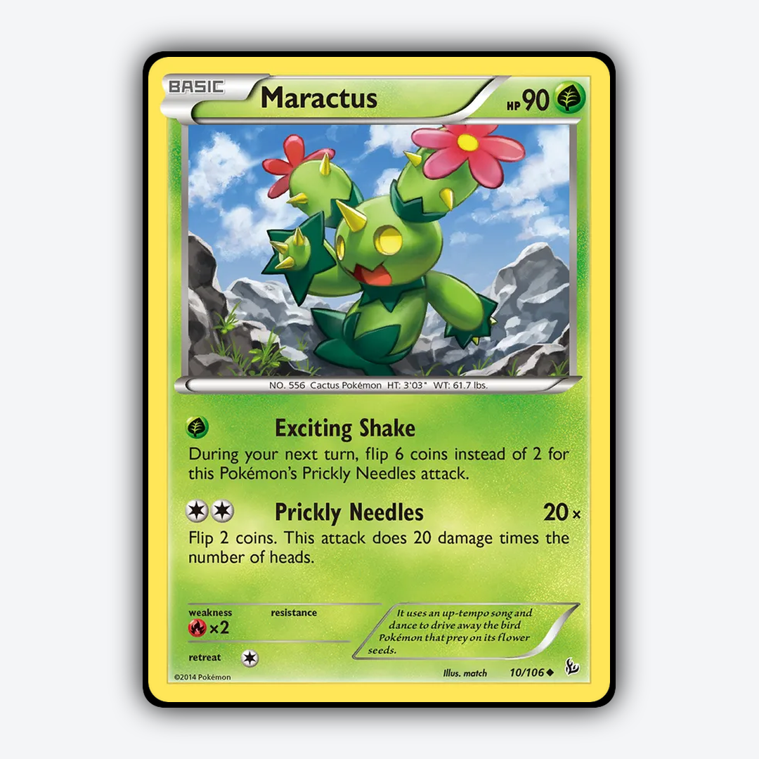 Maractus 010/106 - Flashfire Set - Card Rug