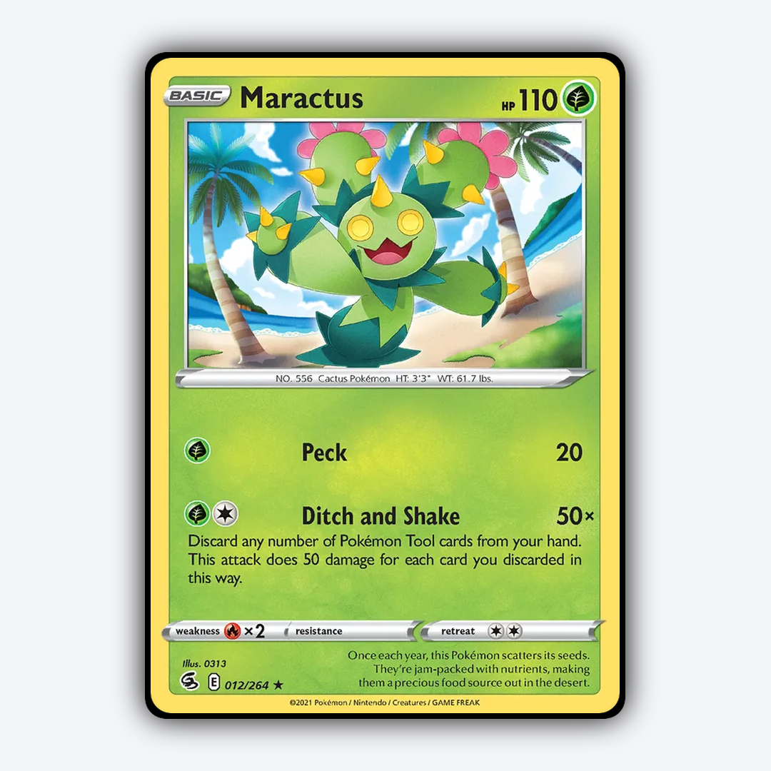 Maractus 012/264 - Fusion Strike Set - Card Rug
