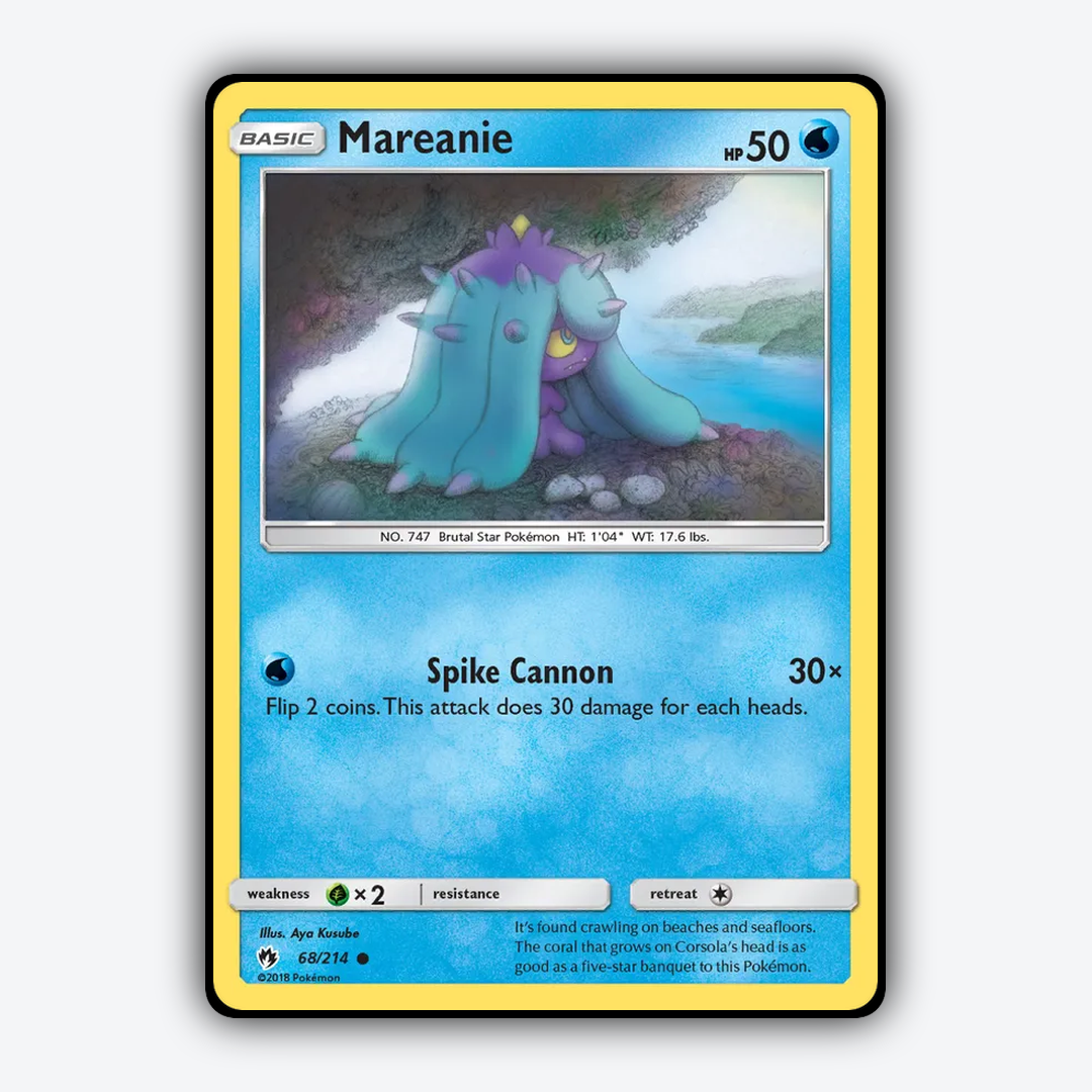 Mareanie 068/214 - Lost Thunder Set - Card Rug