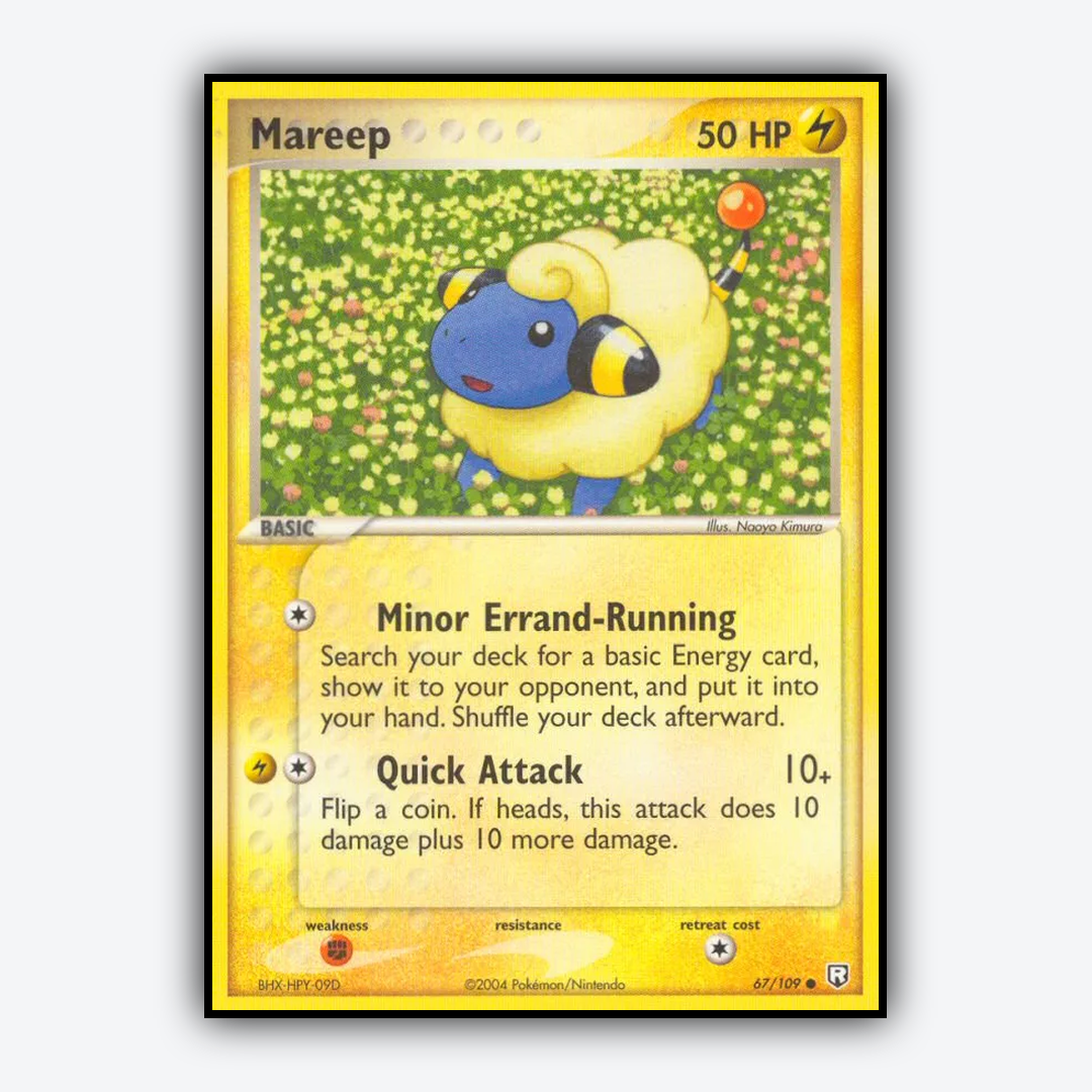 Mareep 067/109 - Team Rocket Returns Set - Card Rug