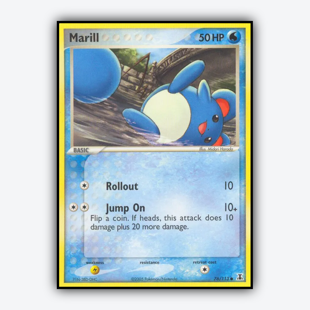 Marill 076/113 - Delta Species Set - Card Rug