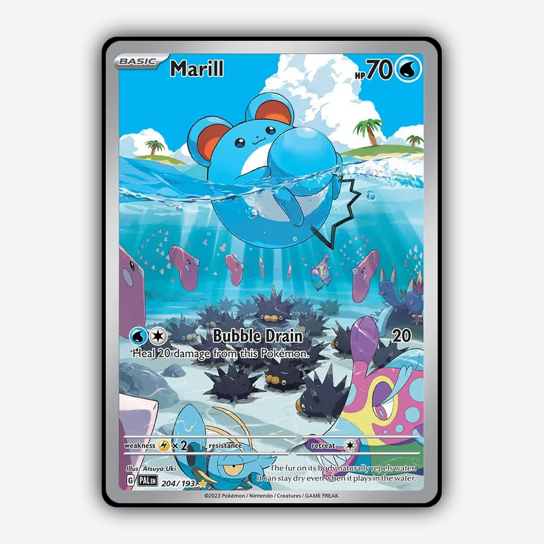 Marill 204/193 - Paldea Evolved Set - Card Rug