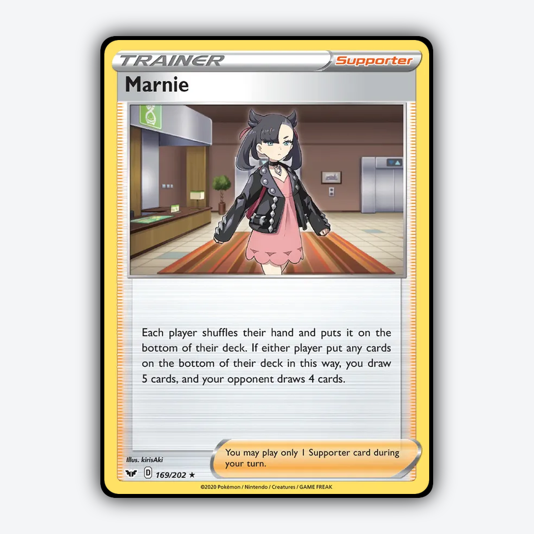 Marnie 169/202 - Sword & Shield Set - Card Rug
