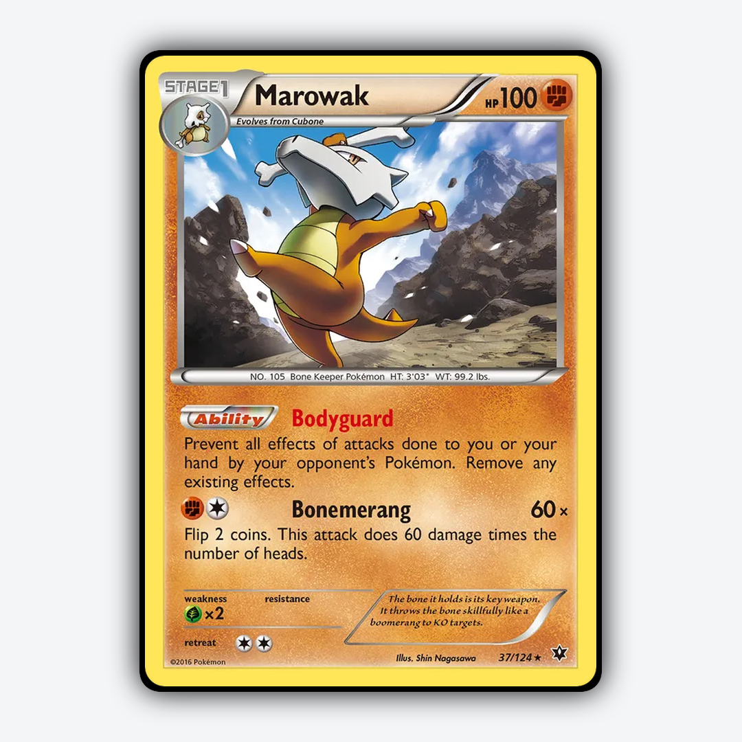 Marowak 037/124 - Fates Collide Set - Card Rug