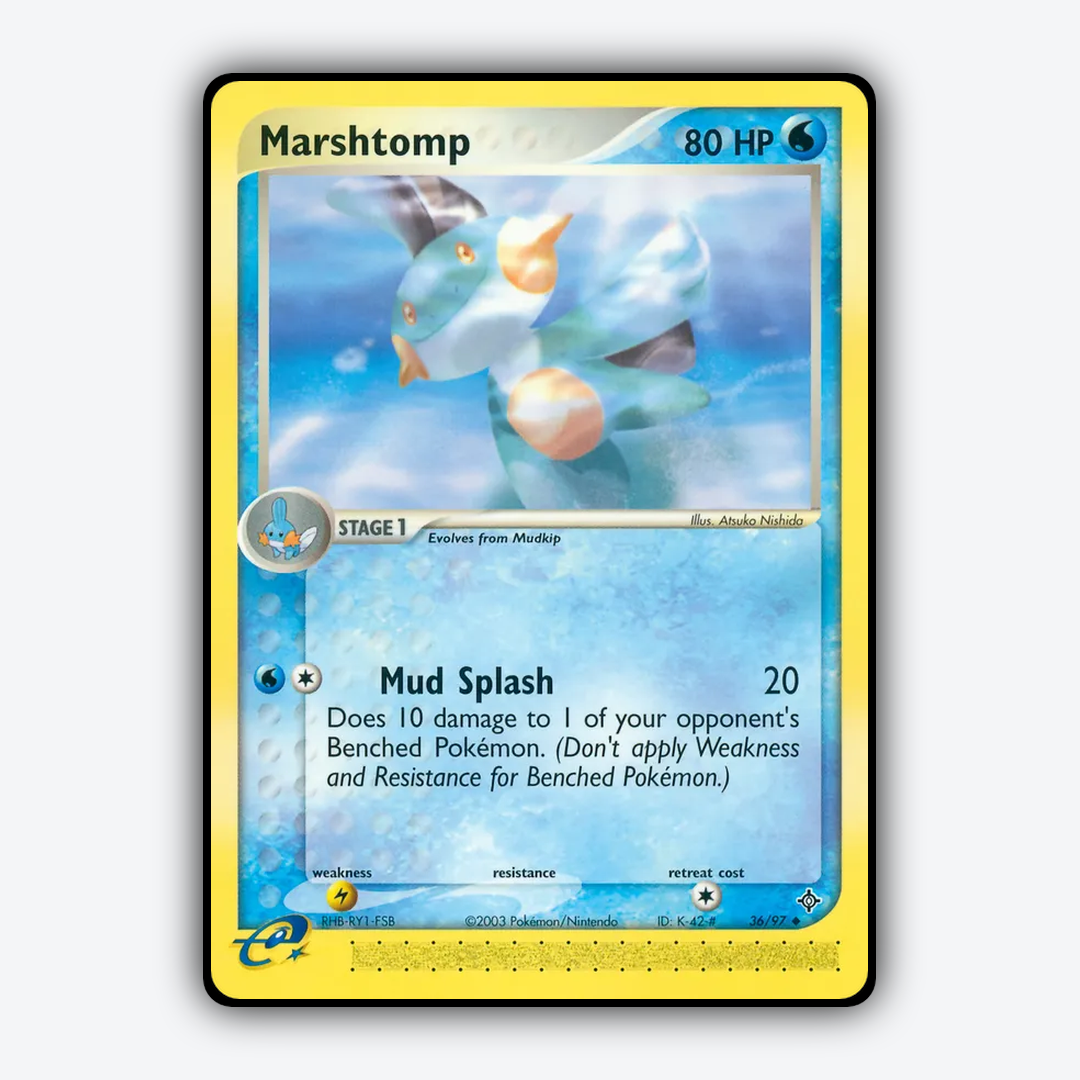 Marshtomp 036/97 - Dragon Set - Card Rug
