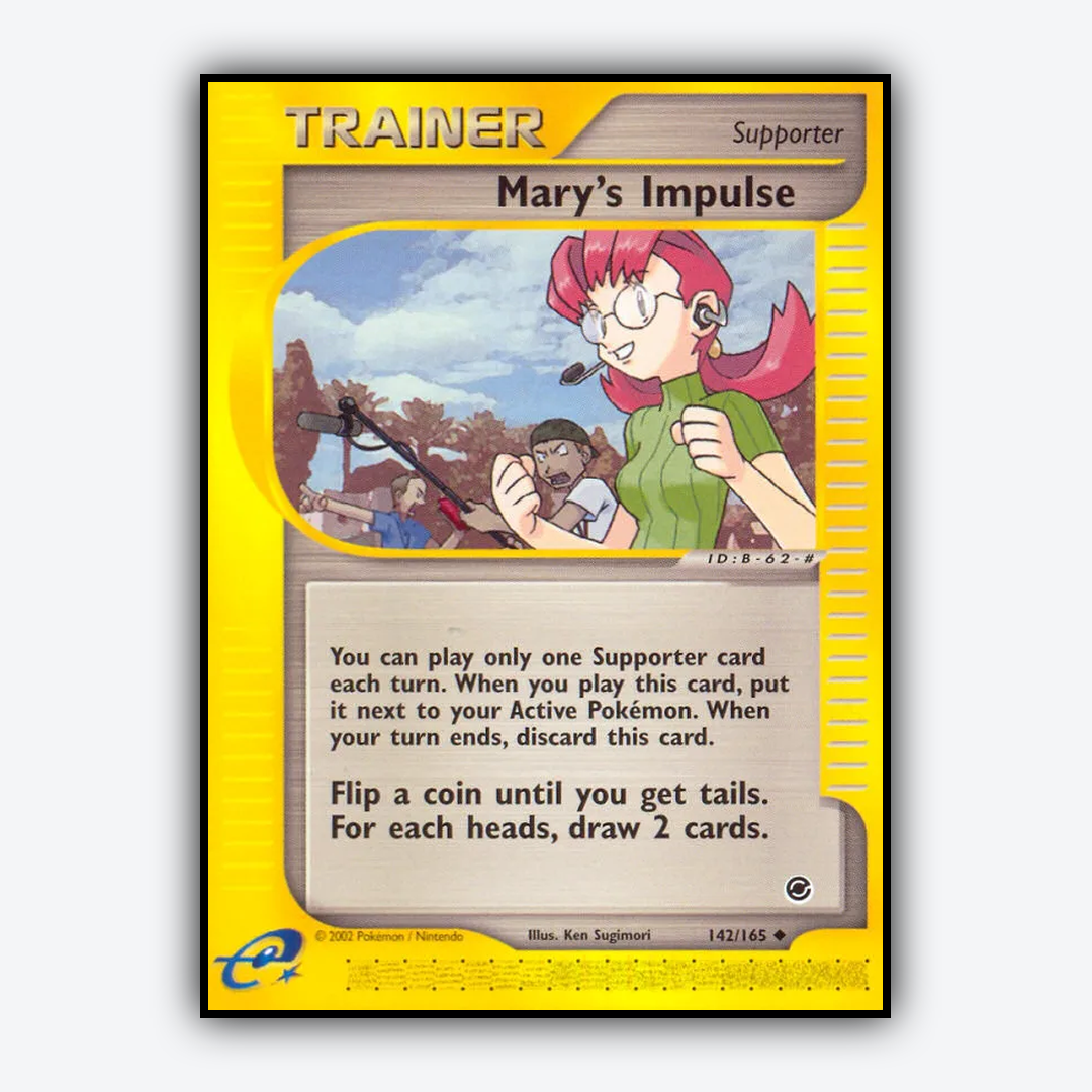 Mary's Impulse 142/165 - Expedition Base Set - Card Rug