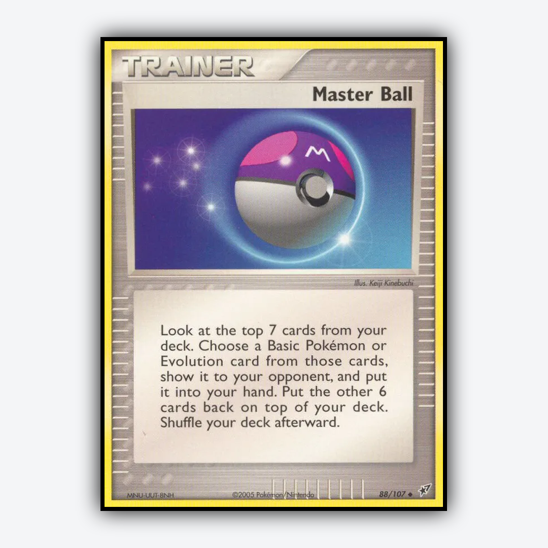 Master Ball 088/107 - Deoxys Set - Card Rug