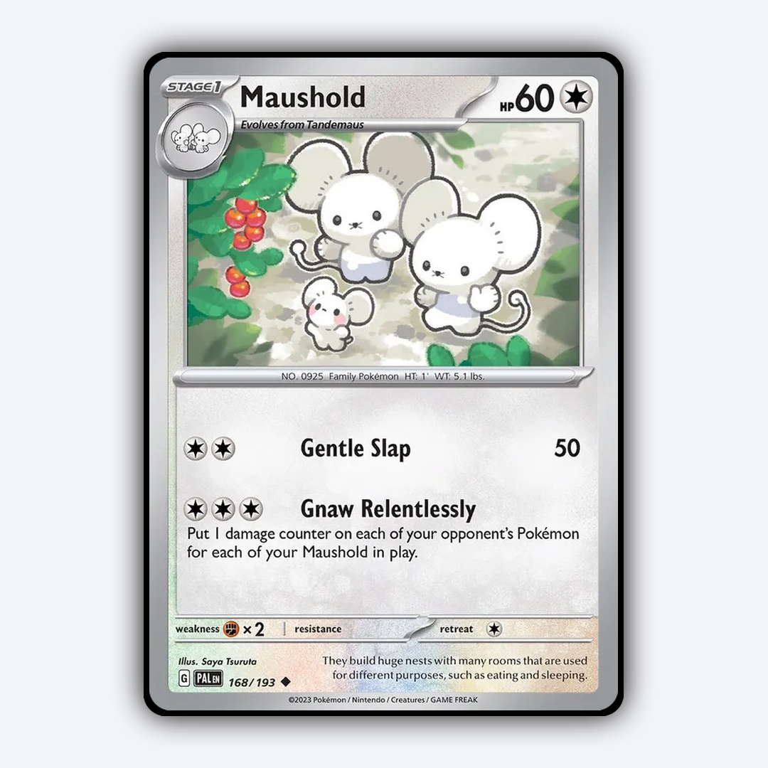 Maushold 168/193 - Paldea Evolved Set - Card Rug