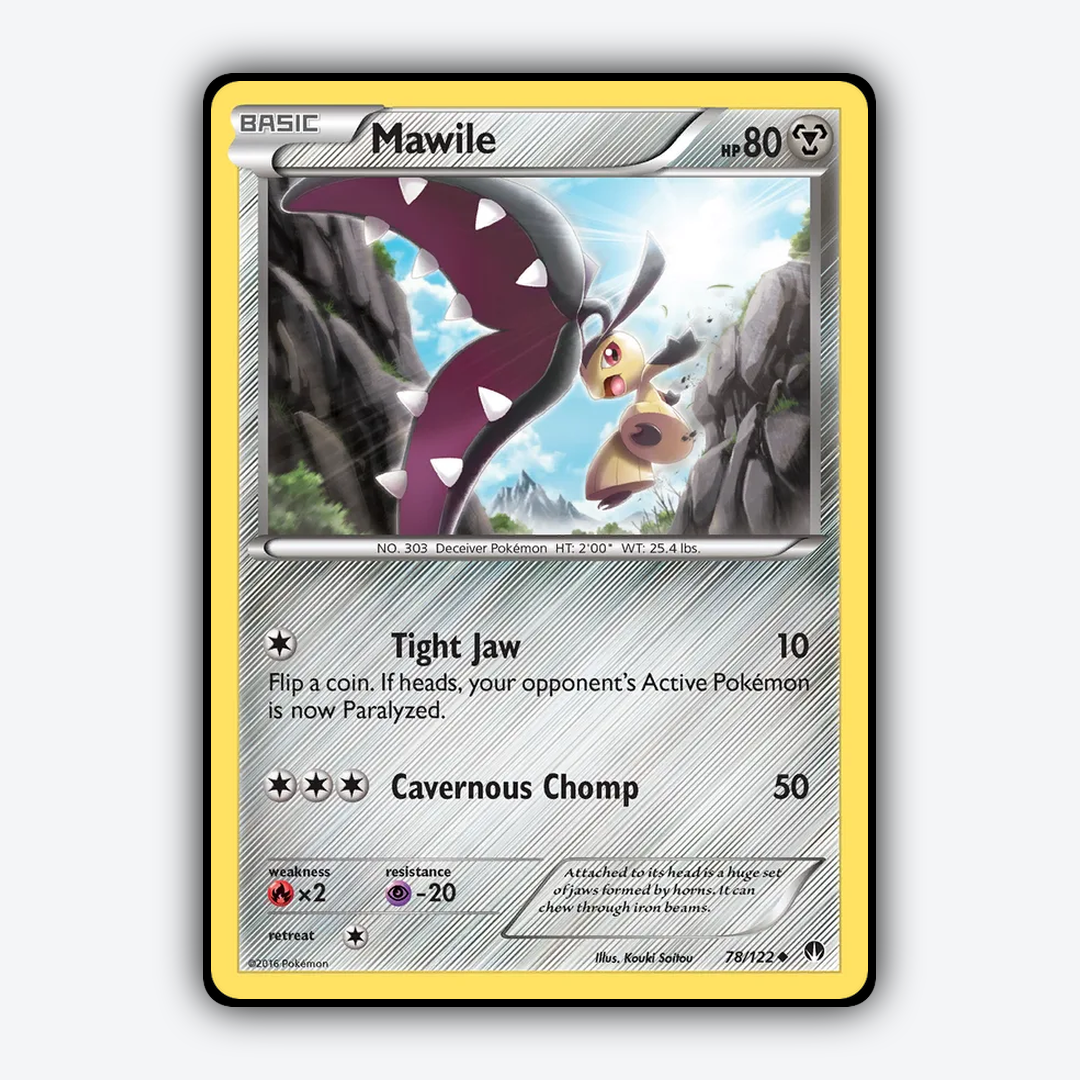 Mawile 078/122 - BREAKpoint Set - Card Rug