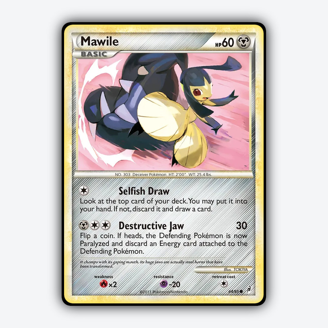 Mawile 064/95 - Call of Legends Set - Card Rug