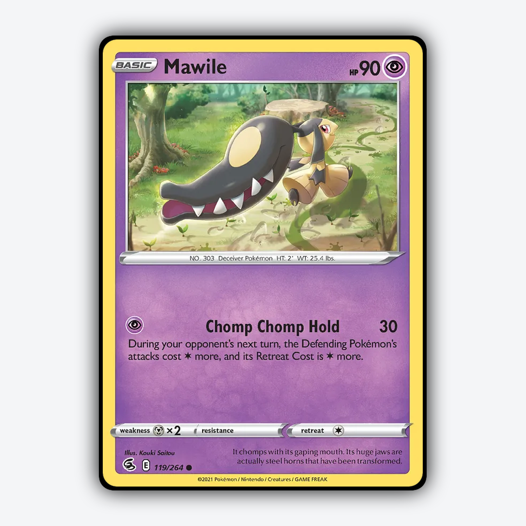 Mawile 119/264 - Fusion Strike Set - Card Rug