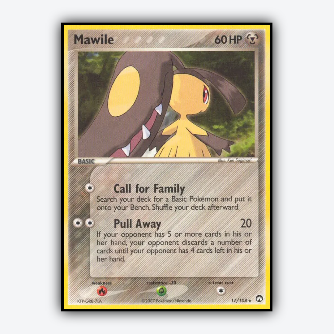 Mawile 017/108 - Power Keepers Set - Card Rug