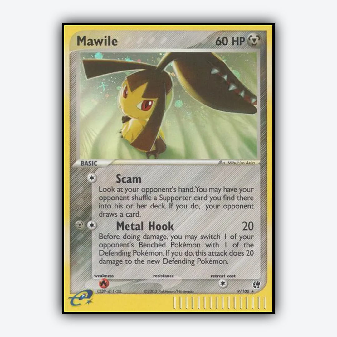 Mawile 009/100 - Sandstorm Set - Card Rug