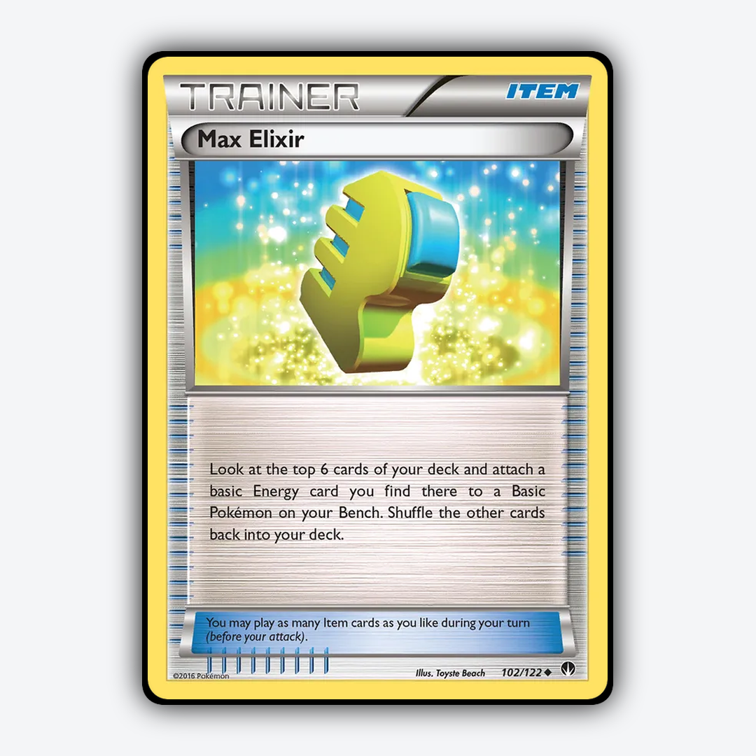Max Elixir 102/122 - BREAKpoint Set - Card Rug