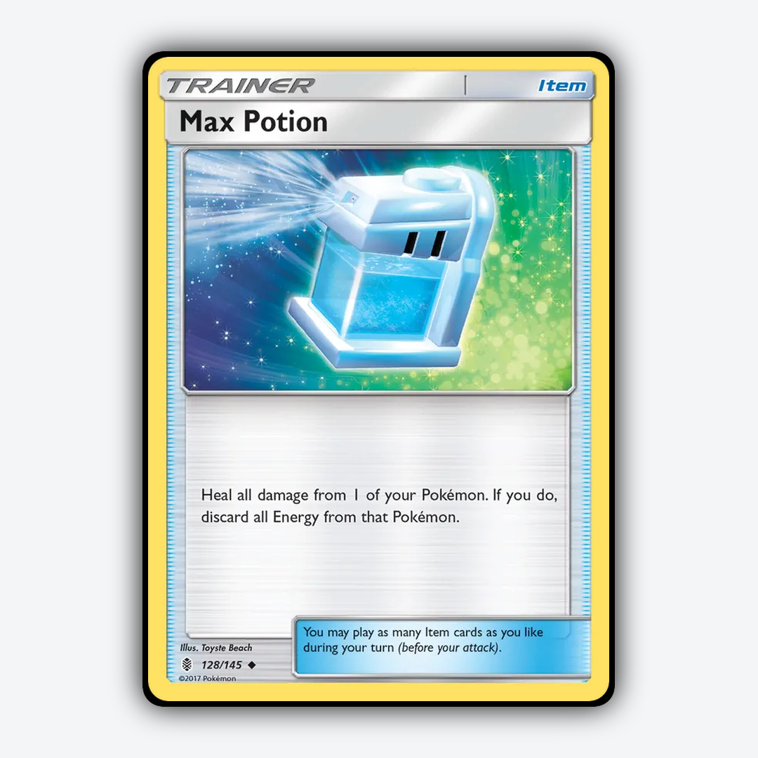 Max Potion 128/145 - Guardians Rising Set - Card Rug