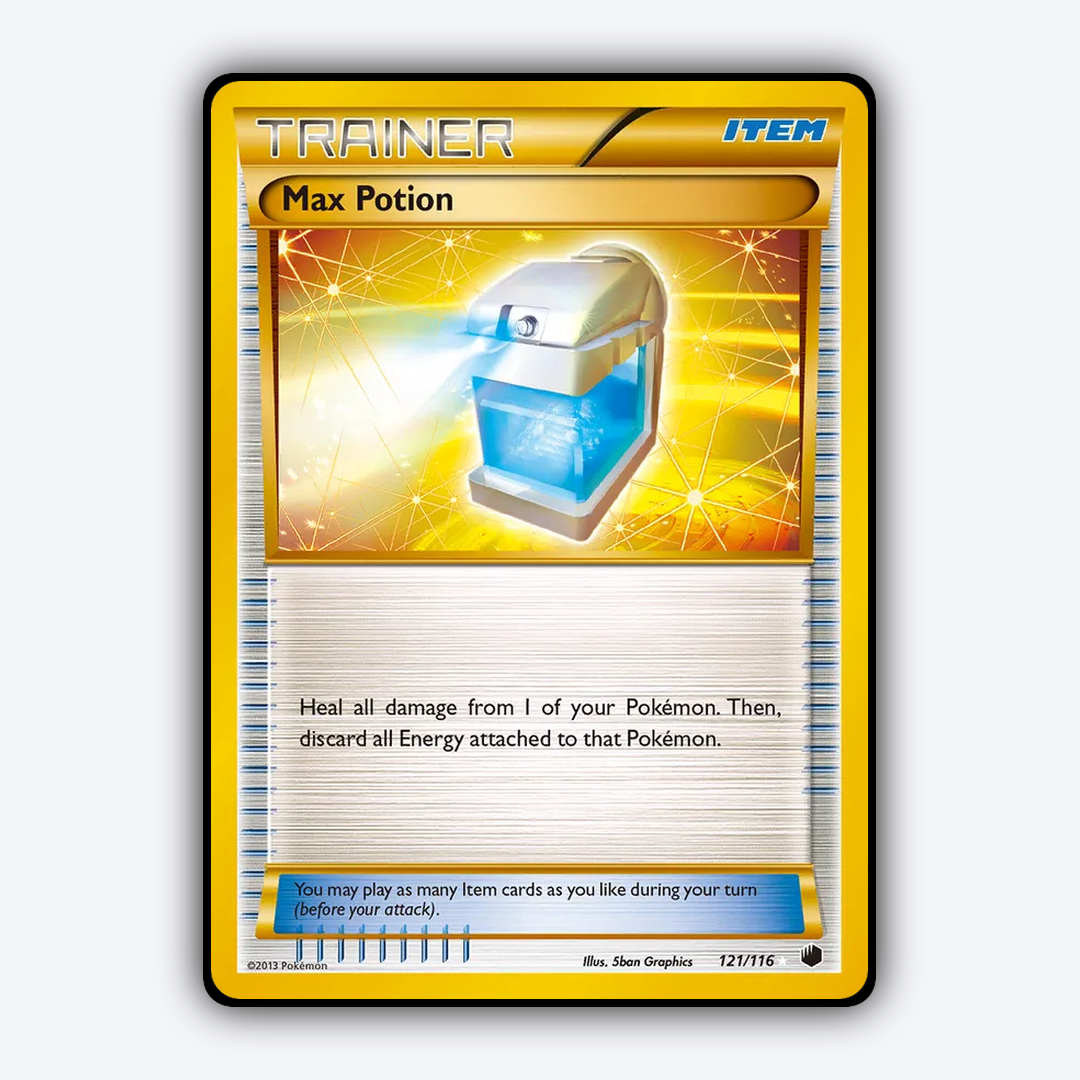 Max Potion 121/116 - Plasma Freeze Set - Card Rug