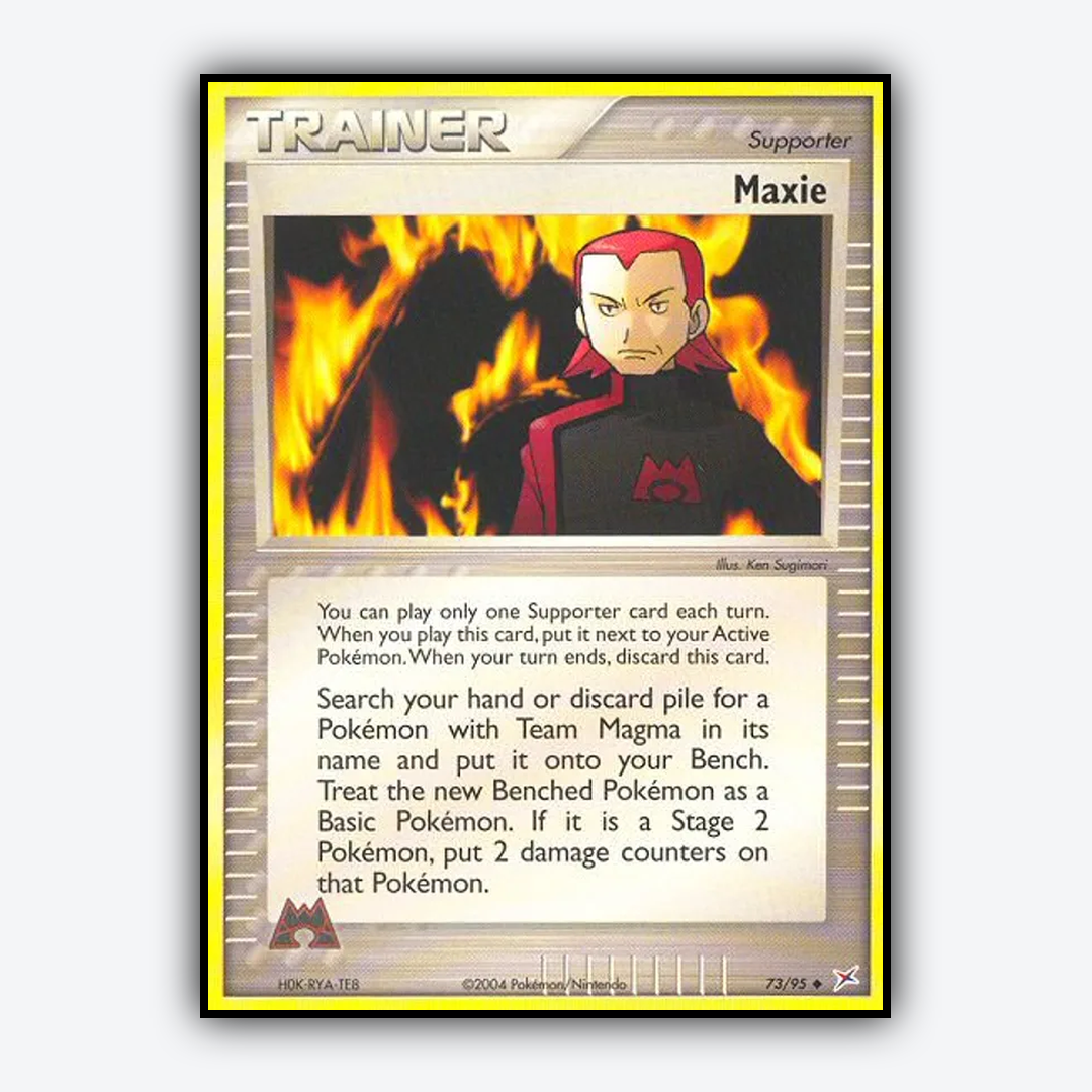 Maxie 073/95 - Team Magma vs Team Aqua Set - Card Rug