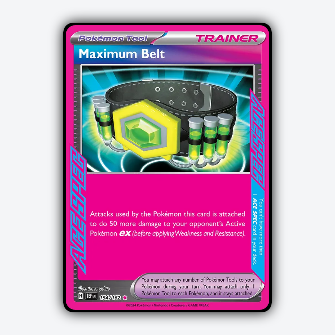 Maximum Belt 154/162 - Temporal Forces Set - Card Rug