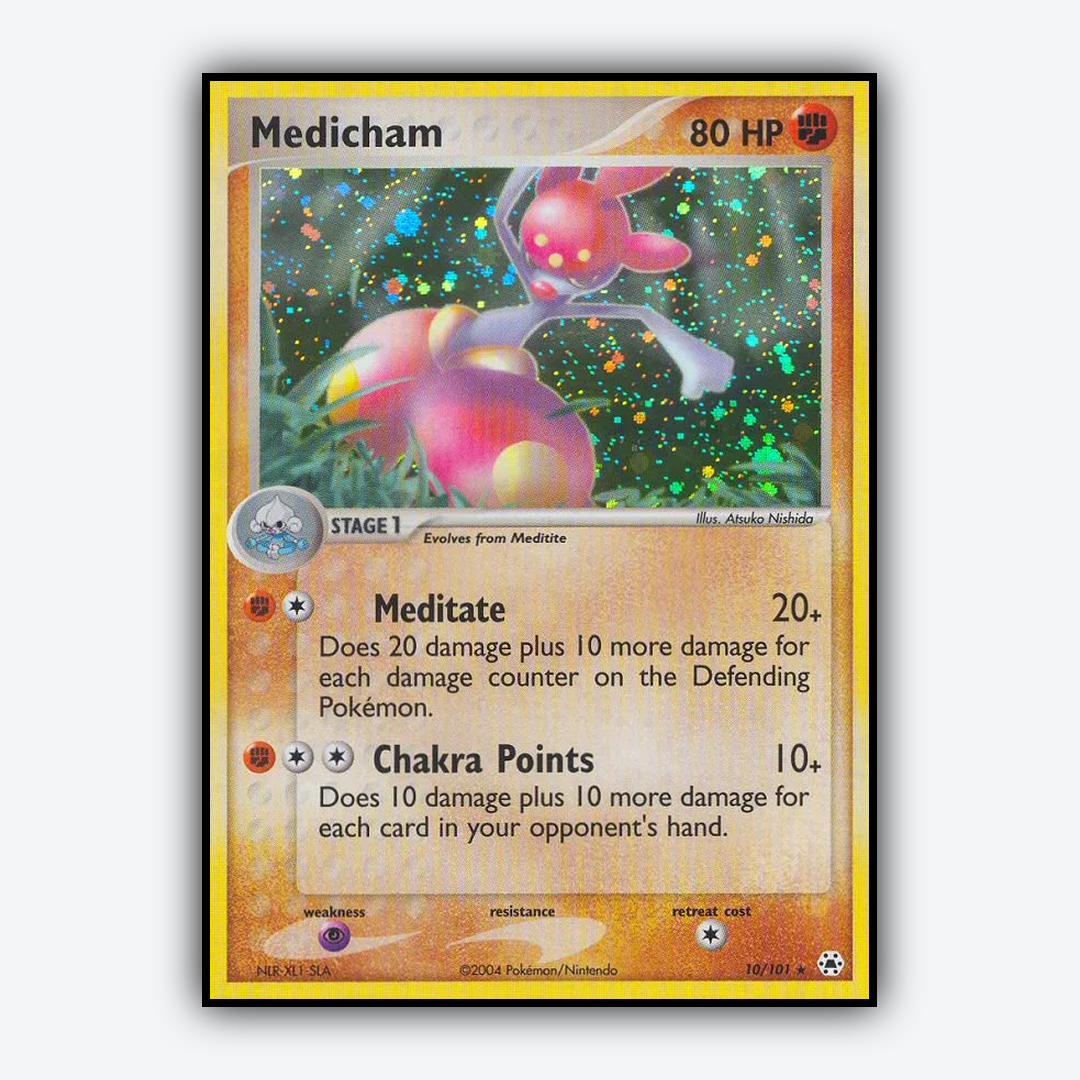 Medicham 010/101 - Hidden Legends Set - Card Rug