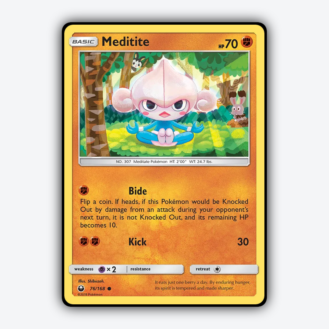 Meditite 076/168 - Celestial Storm Set - Card Rug