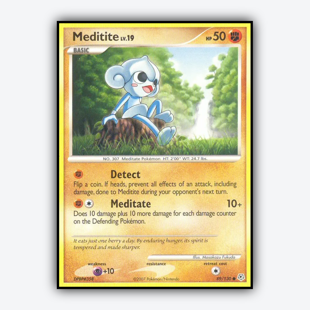 Meditite 089/130 - Diamond & Pearl Set - Card Rug