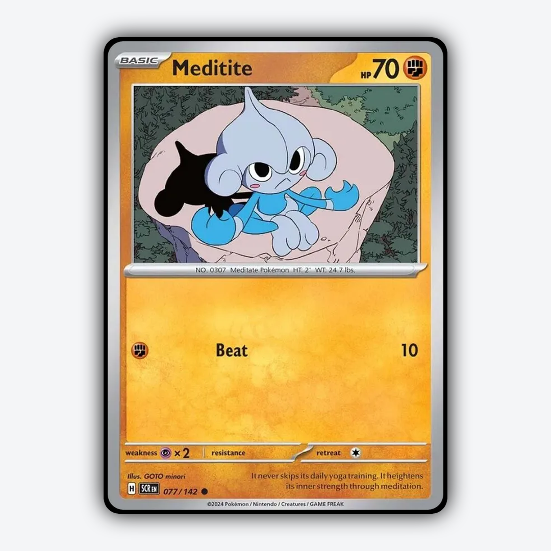 Meditite 077/142 - Stellar Crown Set - Card Rug