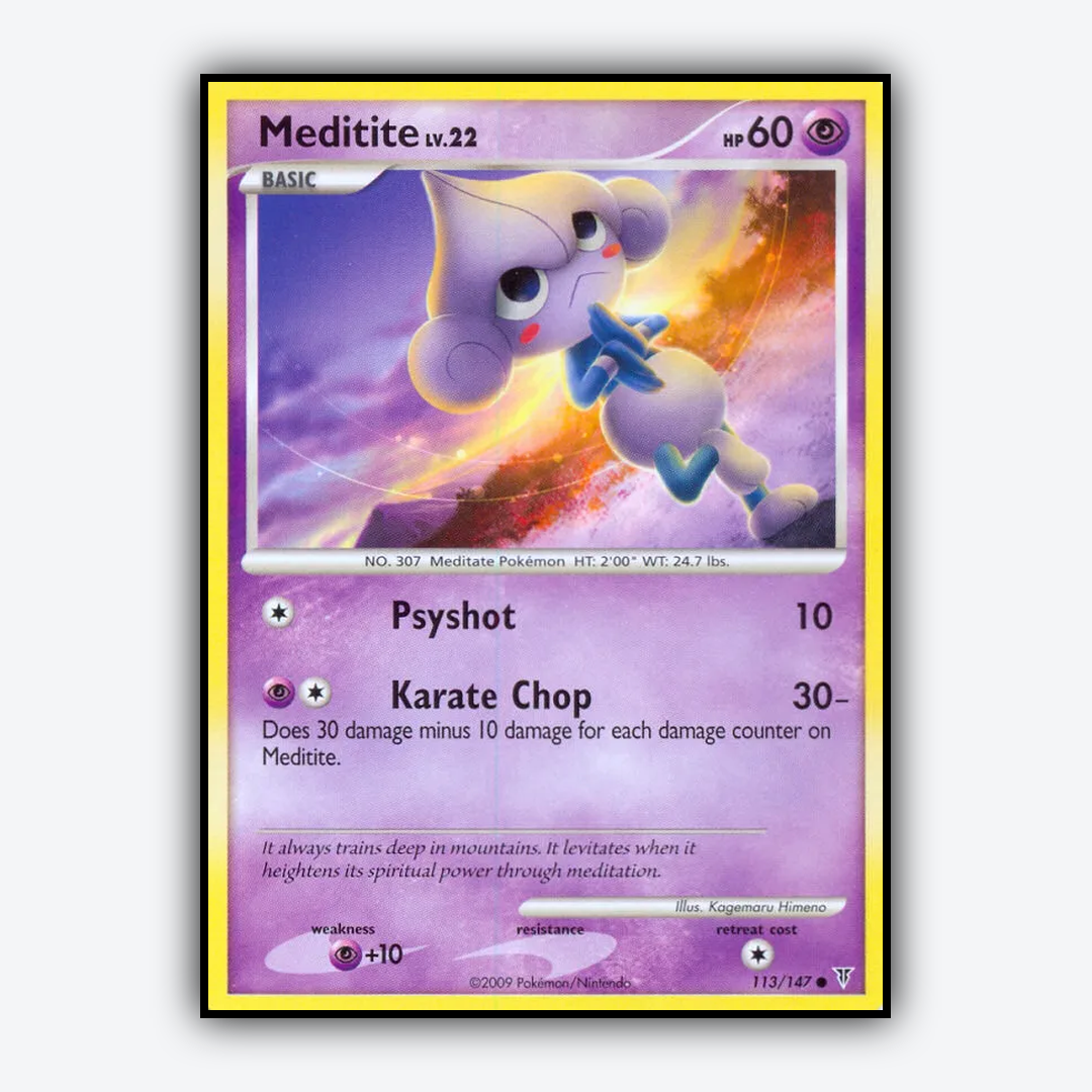 Meditite 113/147 - Supreme Victors Set - Card Rug