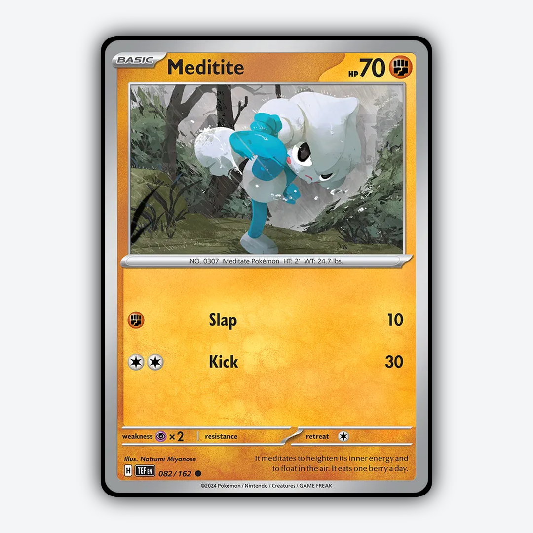 Meditite 082/162 - Temporal Forces Set - Card Rug