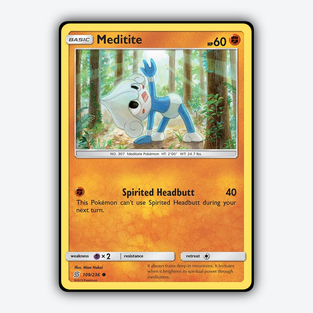 Meditite 109/236 - Unified Minds Set - Card Rug